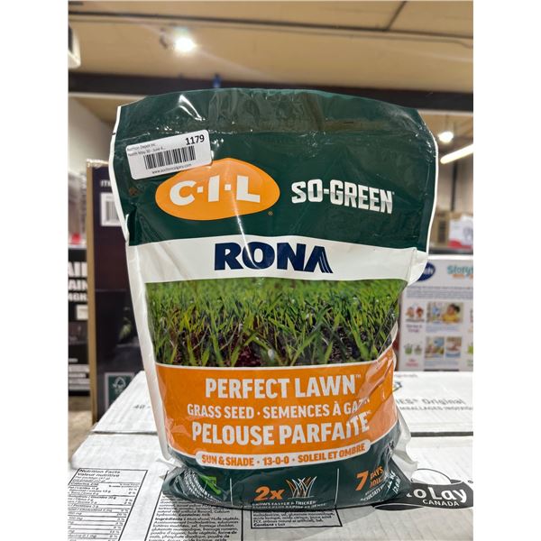 C-I-L So-Green Grass Seed, Sun & Shade Mix, 2x Growth, Covers 200 m2