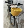 Image 6 : Paris Electric Bike with 26-inch Wheels and Basket