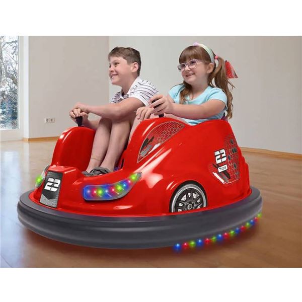 Flybar 12V Bumper Car XL Battery-Powered Ride-On Vehicle NEW IN BOX