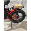 Image 5 : Max Ebike Folding Electric Bicycle with 48V Battery 20 x 4.0 inch fat tires -NEW Floor Model include