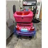 Image 11 : Daymak Roadster Mobility Scooter in Pink , Bluetooth mp3, lockable rear carrying case -NEW Floor Mod