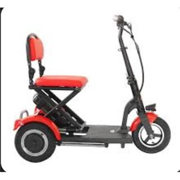 Daymak Mobility In A Box Foldable Lightweight 3-Wheel Electric Scooter -NEW Floor Model includes Bat