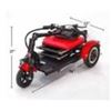 Image 4 : Daymak Mobility In A Box Foldable Lightweight 3-Wheel Electric Scooter -NEW Floor Model includes Bat