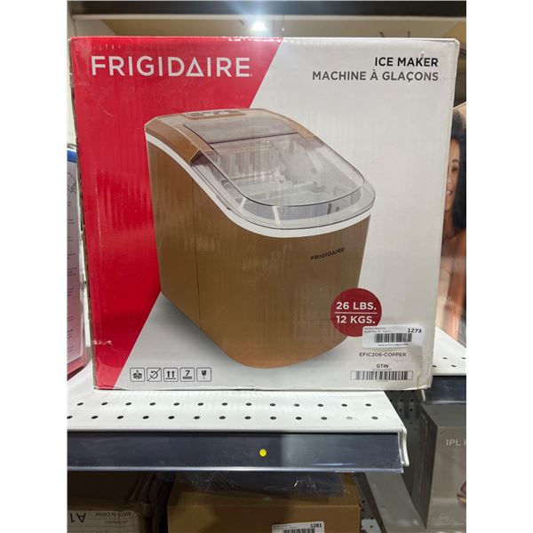 Frigidaire Countertop Ice Maker, 26 lbs Capacity, EPIG206-COPPER