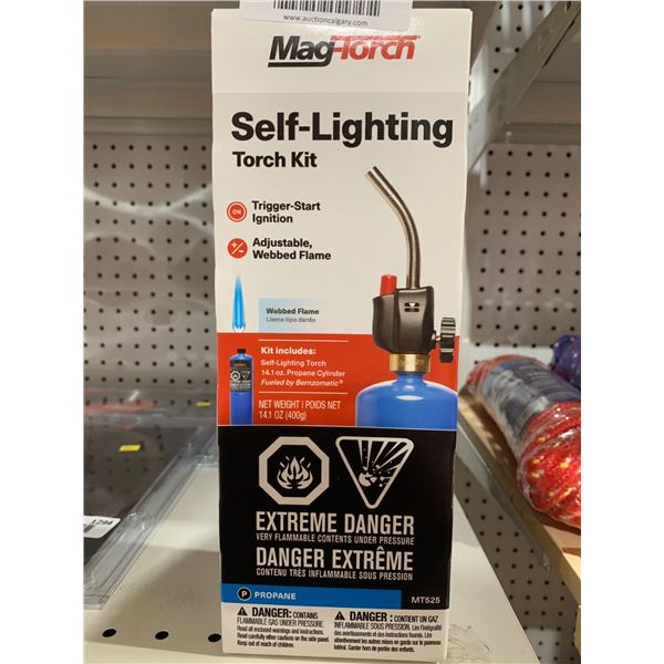 MagTorch Self-Lighting Torch Kit with Adjustable Flame