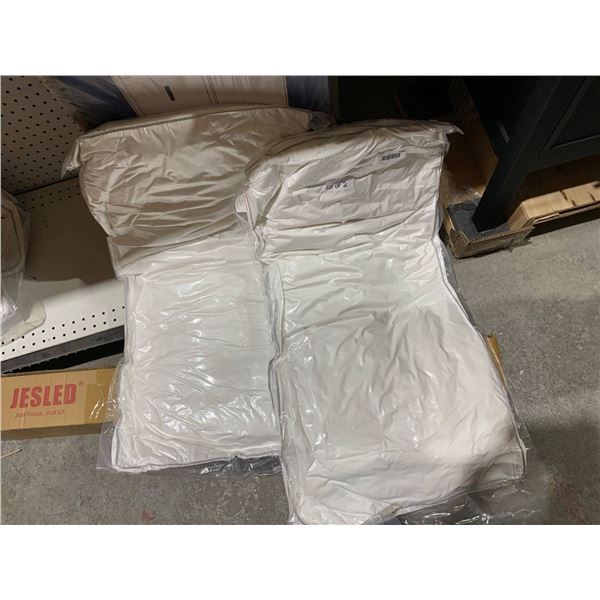 George Courey King Size Pillows Lot of 2