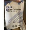 Image 2 : Jesled T8 4FT LED Tube 12-Pack Tube Shop Lights, Model CA-01-V