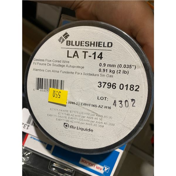 Blueshield LA T-14 Flux-Cored Wire 0.9 mm (0.035 in), 2 lb Spool