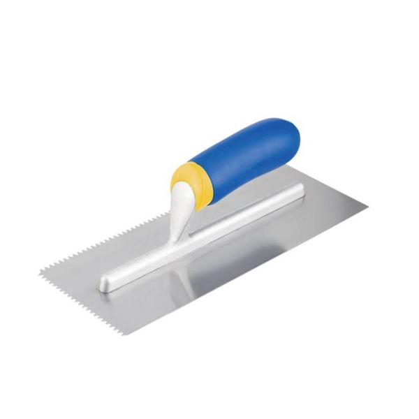 Capitol Pro Mega Grip 3/16-in x 5/32-in V-Notch Trowel Lot of 3