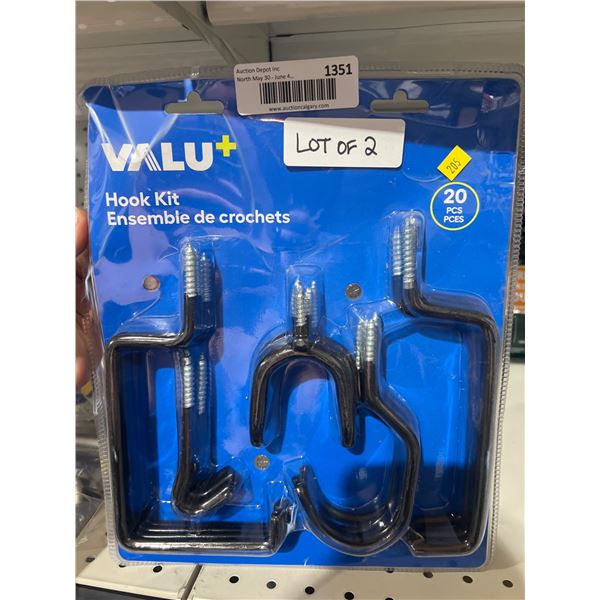 Holiday Styling String Light Poles, 9ft, Double, 2 Pack