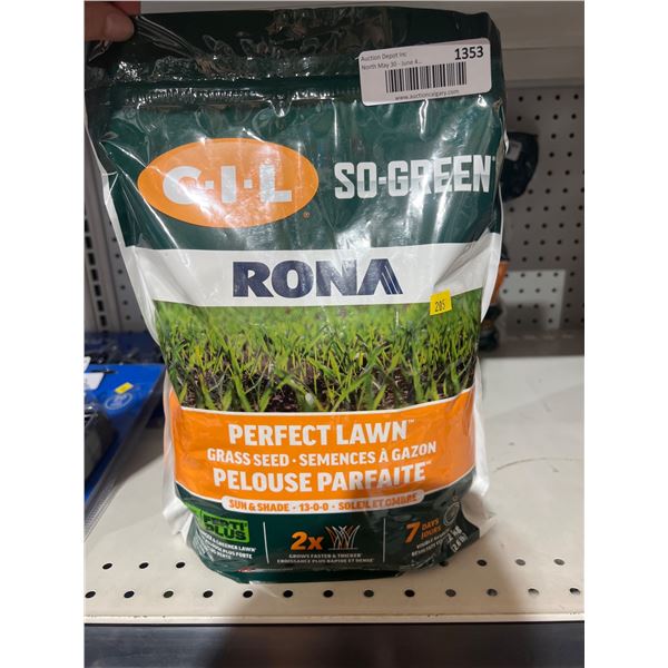 C-I-L So-Green Rona Perfect Lawn Grass Seed, 1.2 kg (2.6 lb)