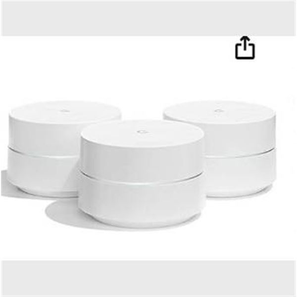 Google WiFi System – Mesh Wi-Fi Router, 3-Pack