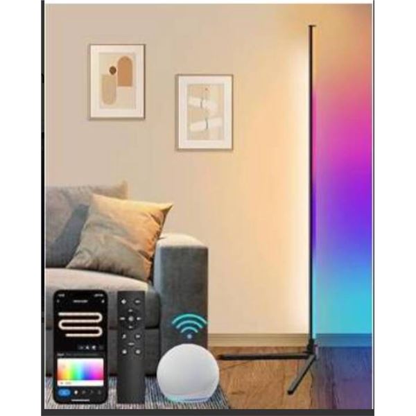 Smart Dream Color RGBW Corner Lamp with Wi-Fi Connectivity
