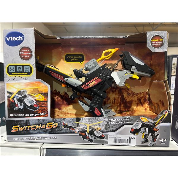VTech Switch & Go Dino 1379 Motorized Dinosaur Transformer Toy