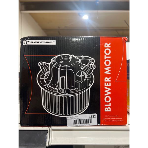 A-Premium Blower Motor 1382 with HVAC Applications