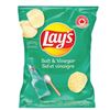 Image 1 : Lay’s Salt & Vinegar Potato Chips, 40 Bags, 40g Each, Single Serve Size