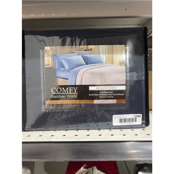 Comfy Bamboo World 8800 Gold Series Full Sheet Set