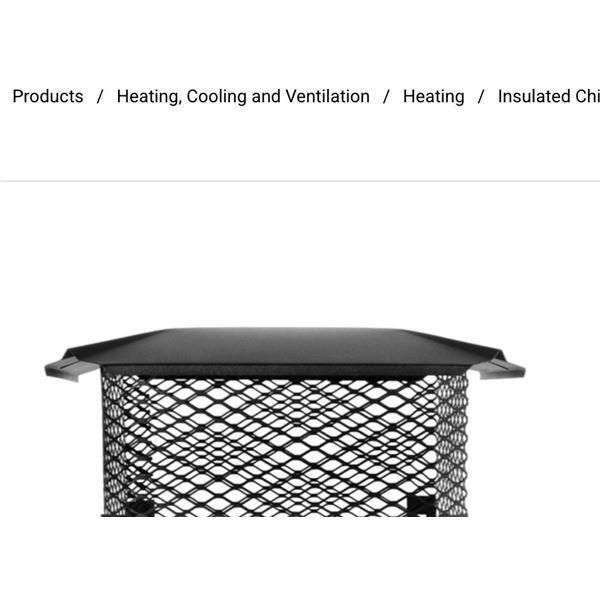 Imperial Single-Flue Adjustable Chimney Cap – Small Size