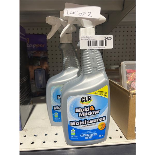 CLR Mold and Mildew Foaming Stain Remover, 946 mL x 2