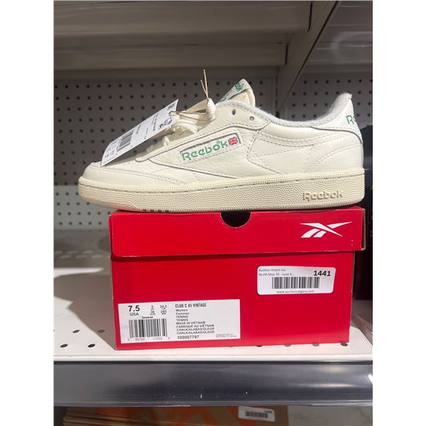 Reebok Club C 85 Women’s Tennis Shoes, Size 7.5 US