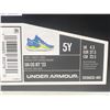 Image 2 : Under Armour UA GS Jet ’23 Basketball Shoes, 5Y, Blue/Volt