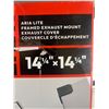 Image 3 : Fittes Aria Lite Framed Exhaust Mount, 14 1/4 x 14 1/4 Inches
