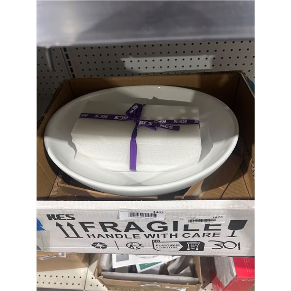 KES White Oval Ceramic Vessel Sink with Drain Assembly