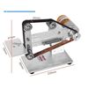 Image 1 : Huanyu Mini Belt Sander Micro Desktop Grinder Electric DIY Sand Mill with 360W-24V-15A DC Motor Powe