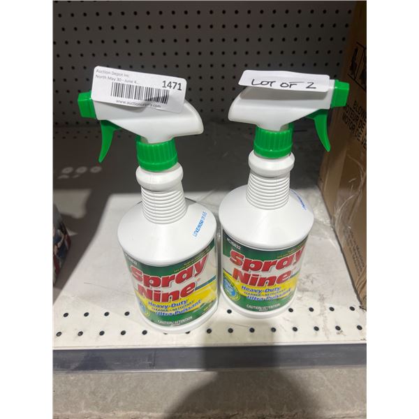 Spray Nine Heavy-Duty Cleaner, 946 mL, Lot of 2