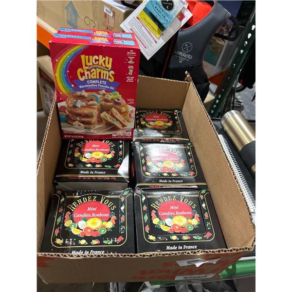 Lucky Charms Complete Kit and Rendez Vous Mini Candies Bundle, Made in France