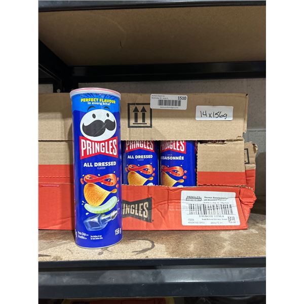 Pringles All Dressed Flavor Snack 150g x 14 Units