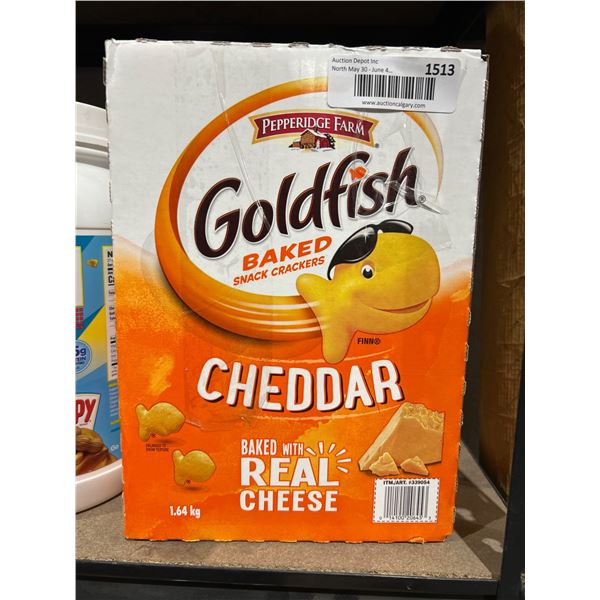 Pepperidge Farm Goldfish Baked Snack Crackers, Cheddar, 1.64 kg