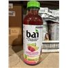 Image 2 : Bai Raspberry Lemon Lime Flavored Water Beverage Pack, 12 x 530ml