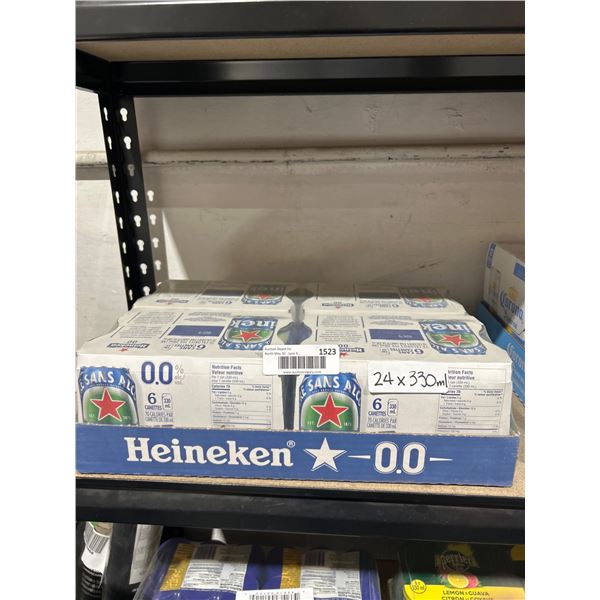 Heineken 0.0 Alcohol-Free Beer 24 x 330ml