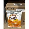 Image 2 : Pepperidge Farm Goldfish Cheddar Crackers 48 Count, 45g Each
