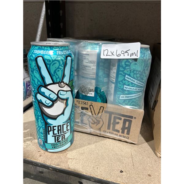 Peace Tea Sno-Berry 695ml Cans x 12