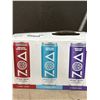 Image 2 : Zoa Energy Drink 18-Count Variety Pack, 355ml Cans, Zero Sugar, 120mg Caffeine