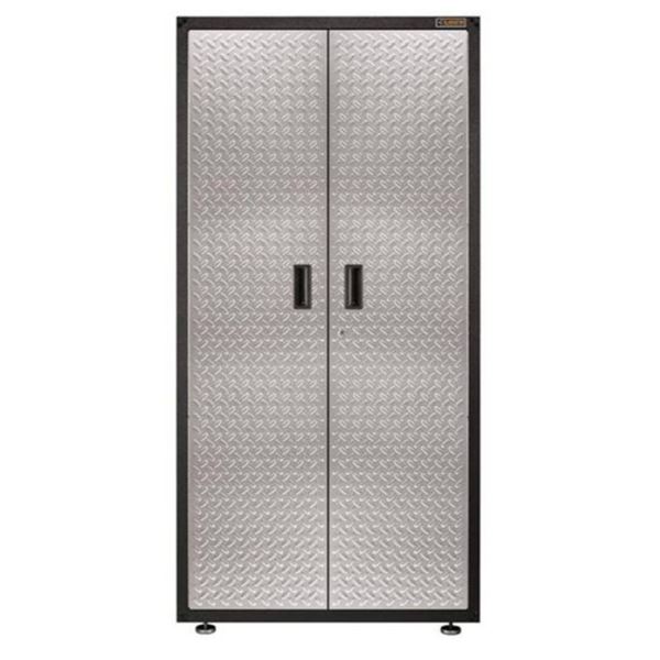 Gladiator Freestanding Cabinet for Garage – 36 x 72 x 18-in – Diamond Plated