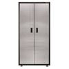 Image 1 : Gladiator Freestanding Cabinet for Garage – 36 x 72 x 18-in – Diamond Plated