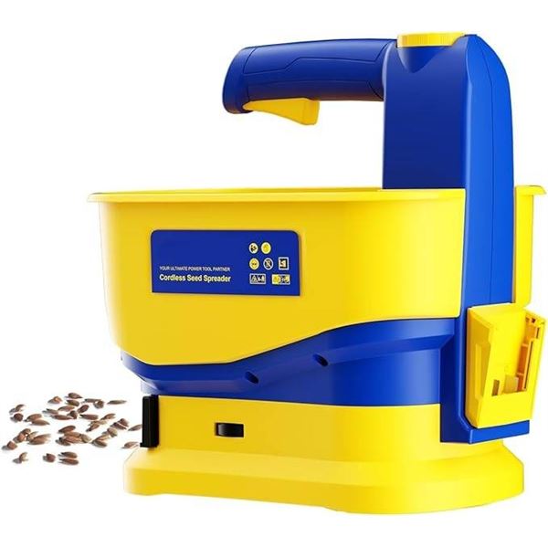 Mellif SS-DCB20 Cordless Seed Spreader, 20V