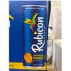 Image 2 : Lot of 2 Rubicon Exotic Sparkling Mango Beverage, 12 Cans of 355 mL Each
