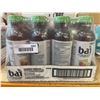 Image 1 : Bai Raspberry Lime Water 18 Fl Oz Bottles – Pack of 12