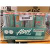 Image 1 : Alani Nu Juicy Peach Energy Drink, 12-Pack, 355 ml Cans