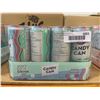 Image 1 : Candy Can Cotton Candy Zero Sugar Flavored Soft Drinks, 12-Pack