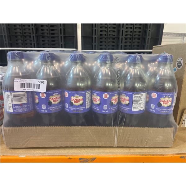 Canada Dry Blackberry 500 mL Bottles (24-Count)