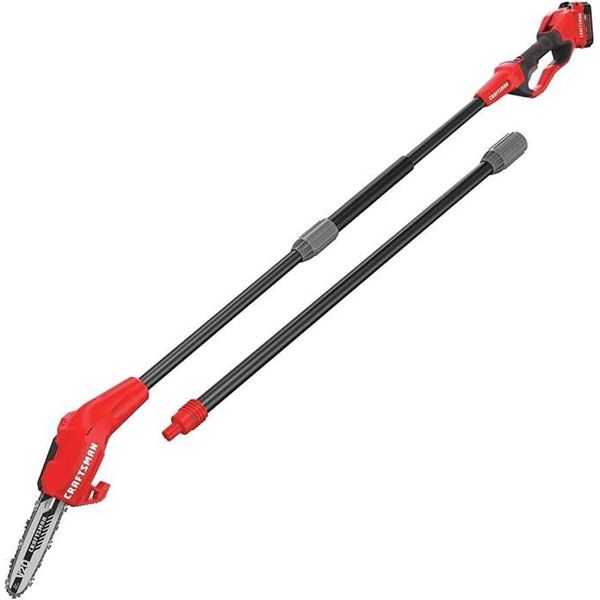 Craftsman V20 Cordless Electric Pole Saw with Battery and Charger