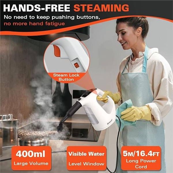 SXHY SC09A Steam Cleaner With Multi-Language Details