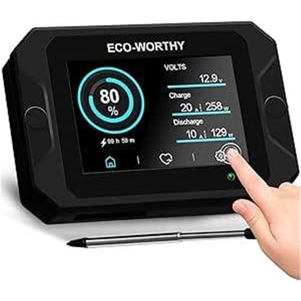 Eco-Worthy ECO-BM100V3 Battery Monitor With Accessories
