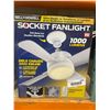 Image 2 : Bell + Howell Socket Fanlight With 3-Speed Fan and 1000 Lumens Output