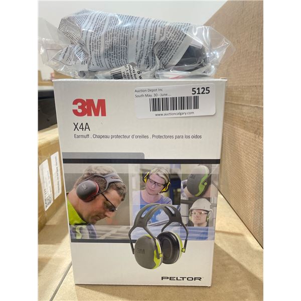 3M Peltor X4A Over-the-Head Hearing Protection Earmuffs